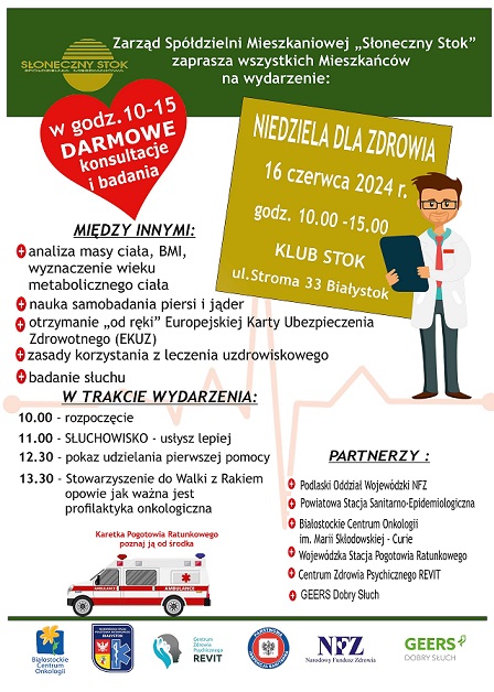 Niedziela dla zdrowia na stronę