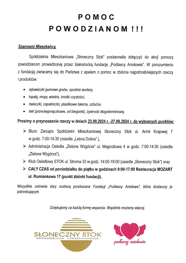 SM Słoneczny Stok pomaga INT